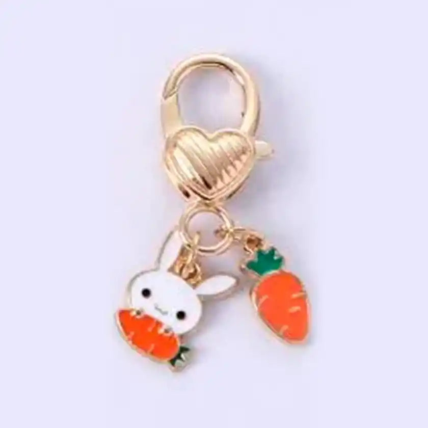Porte-clés Lapin et Carotte