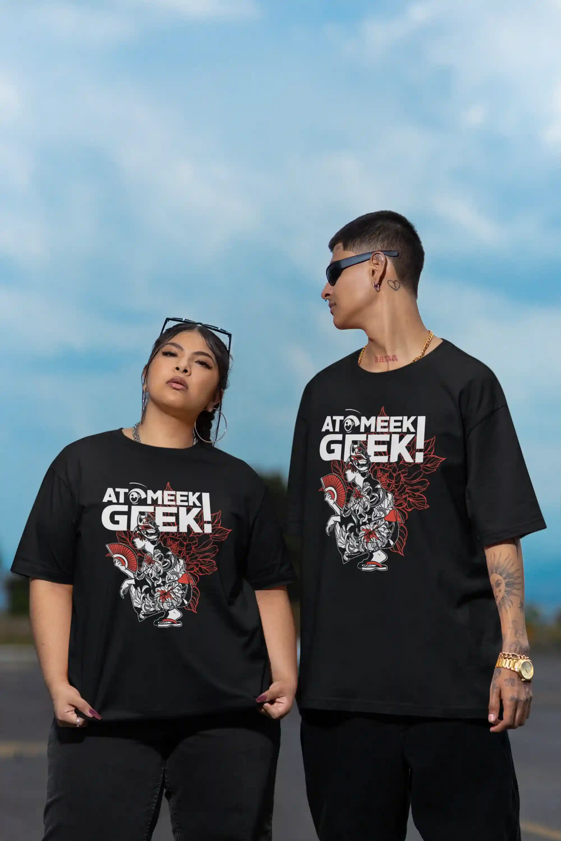 Oni - T-shirt Oversize Unisexe