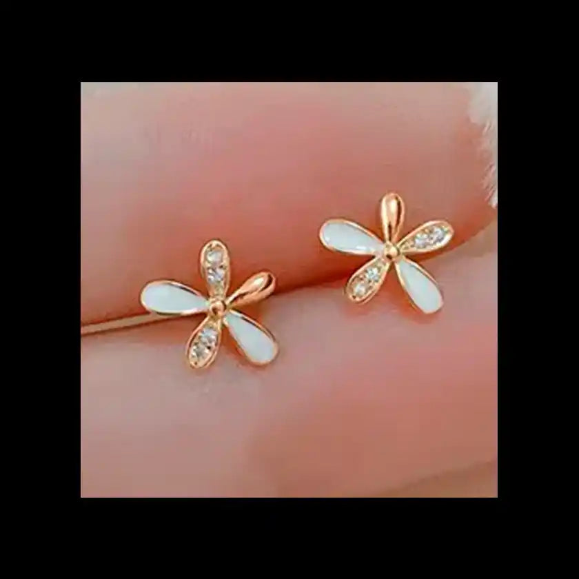 Boucles d'oreilles Fleur Eternelle