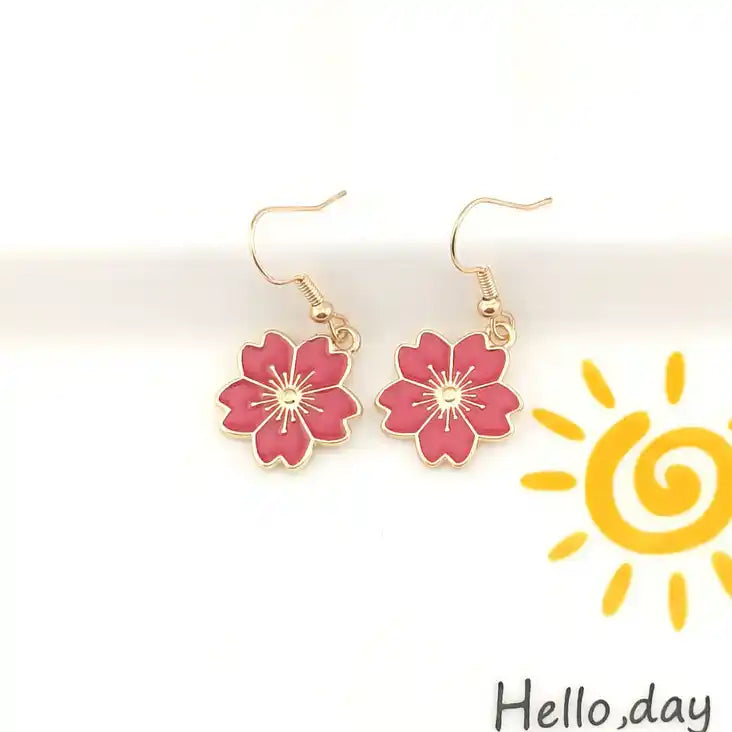 Boucles d’Oreilles Sakura