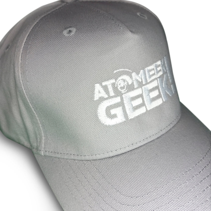 Atomeek Geek / Light Grey - Casquette Coton Biologique