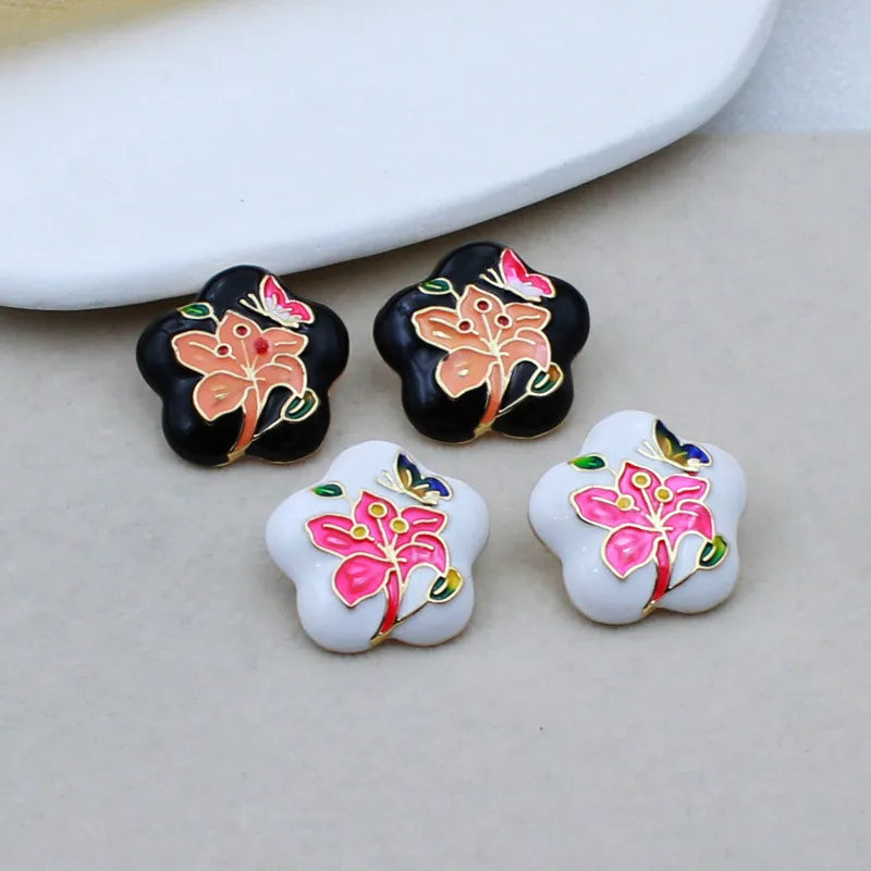 Boucles d'oreilles Fleur de Lys
