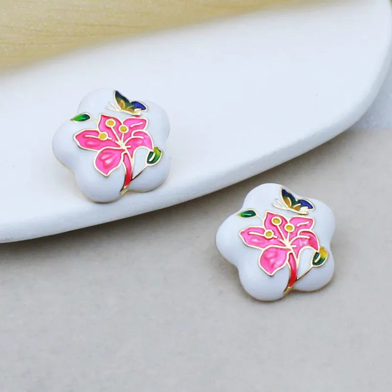 Boucles d'oreilles Fleur de Lys