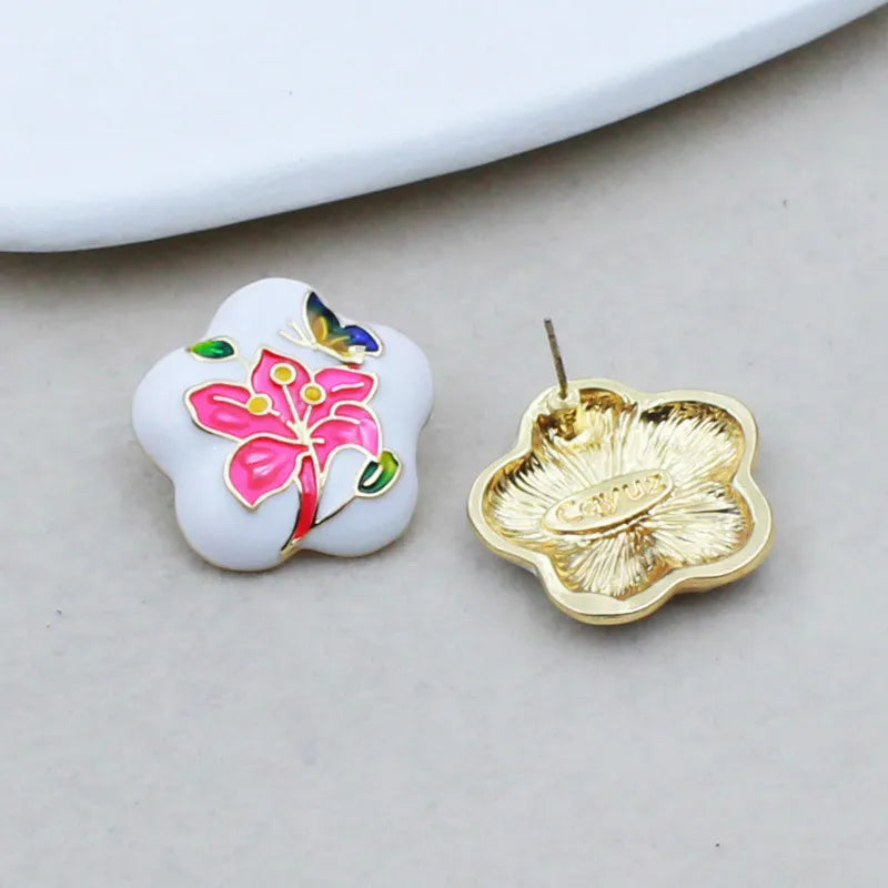 Boucles d'oreilles Fleur de Lys