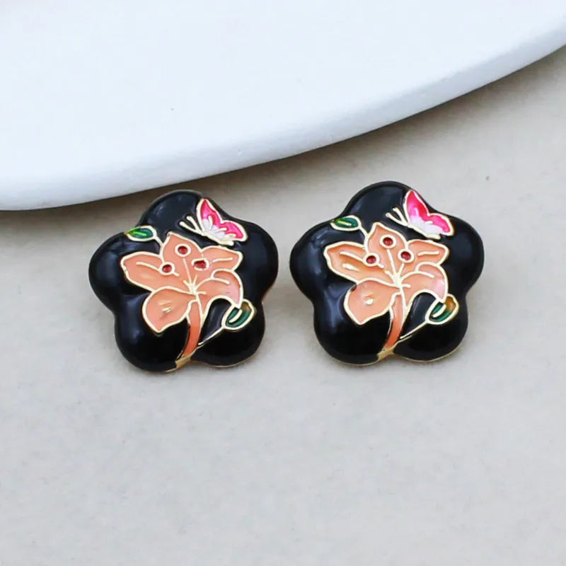 Boucles d'oreilles Fleur de Lys