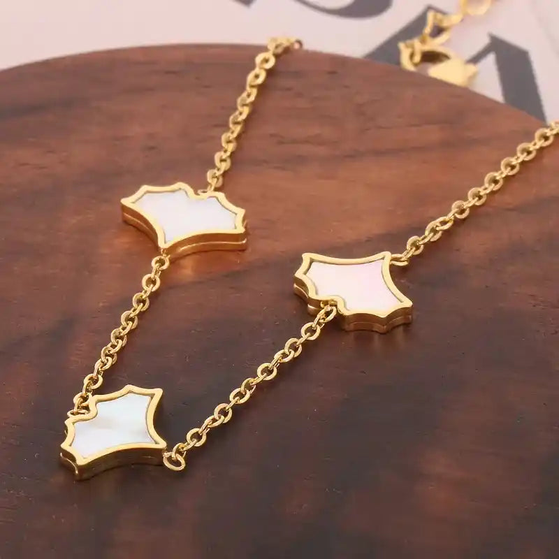 Bracelet Ginkgo Nacré