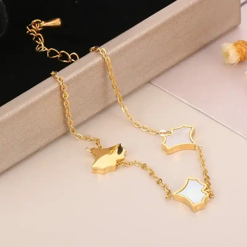 Bracelet Ginkgo Nacré