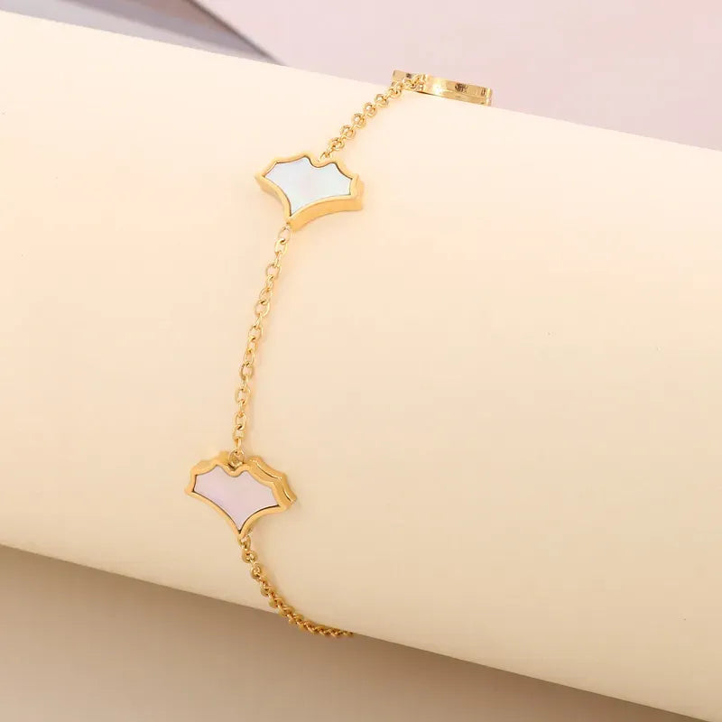 Bracelet Ginkgo Nacré