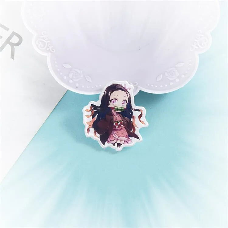 Broches Demon Slayer (11 modèles au choix)