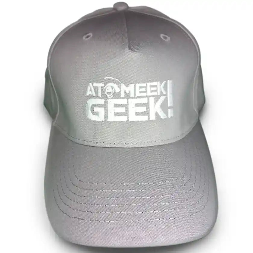 Atomeek Geek / Light Grey - Casquette Coton Biologique