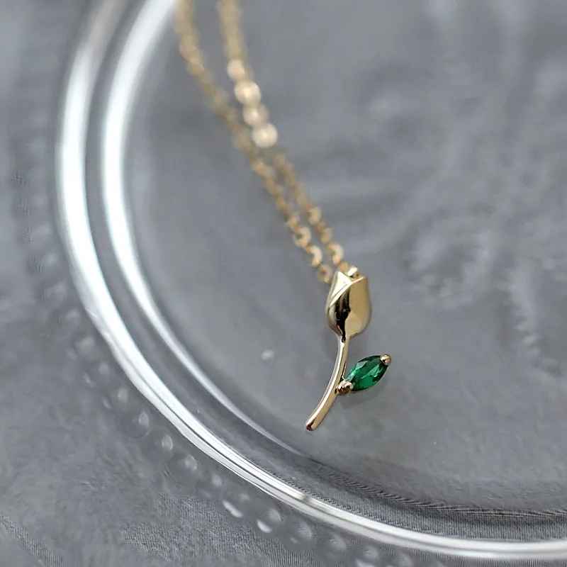 Collier Bouton de Rose