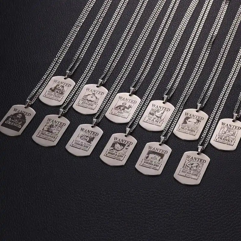 Collier One Piece (7 modèles au choix)