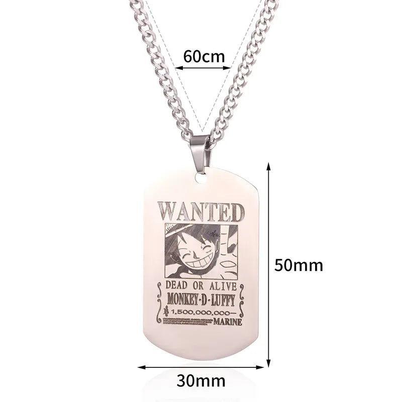 Collier One Piece (7 modèles au choix)