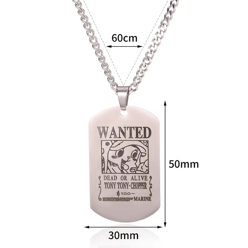 Collier One Piece (7 modèles au choix)