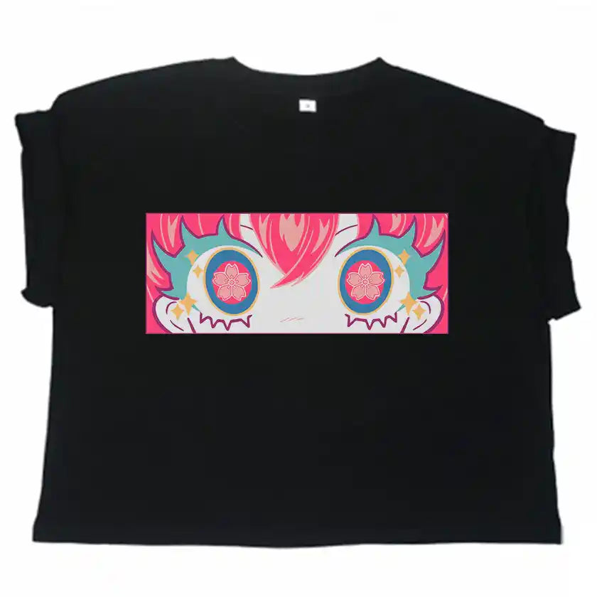 KiraKira / Noir - Crop Top