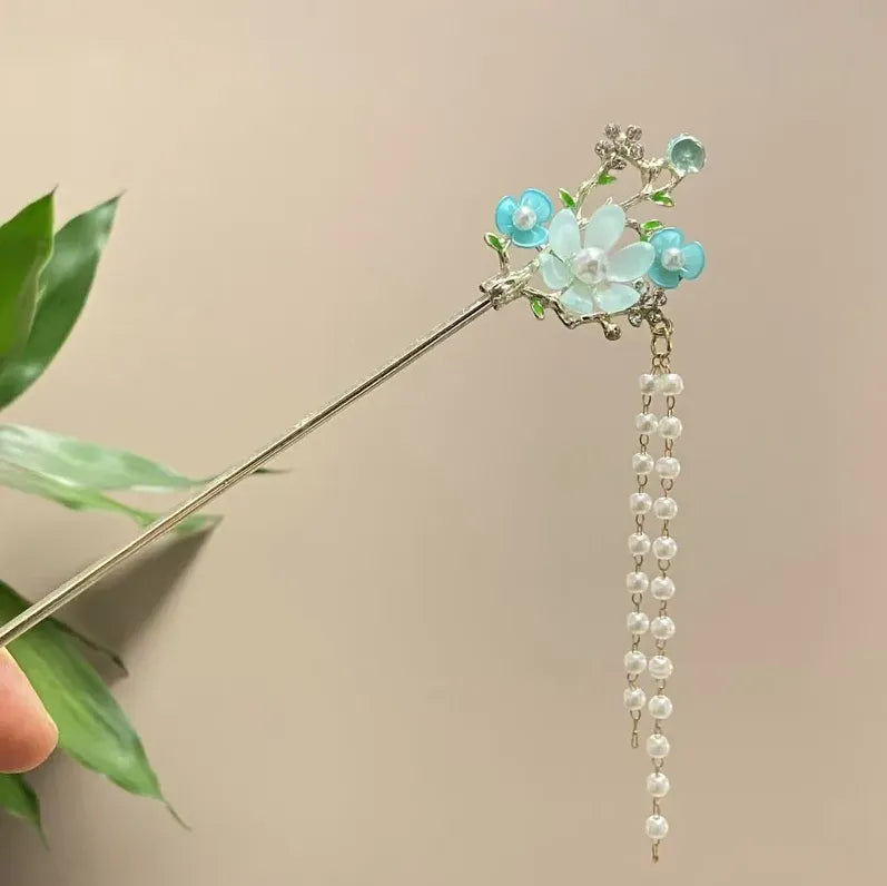 Epingle à cheveux japonaise (18 modèles différents)