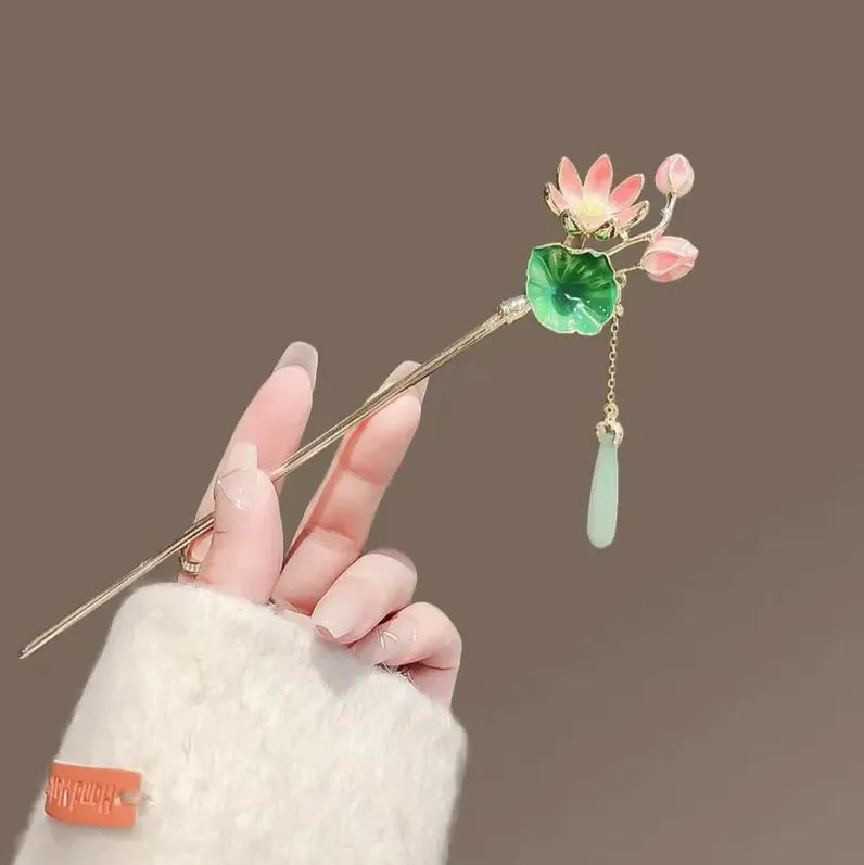 Epingle à cheveux japonaise (18 modèles différents)