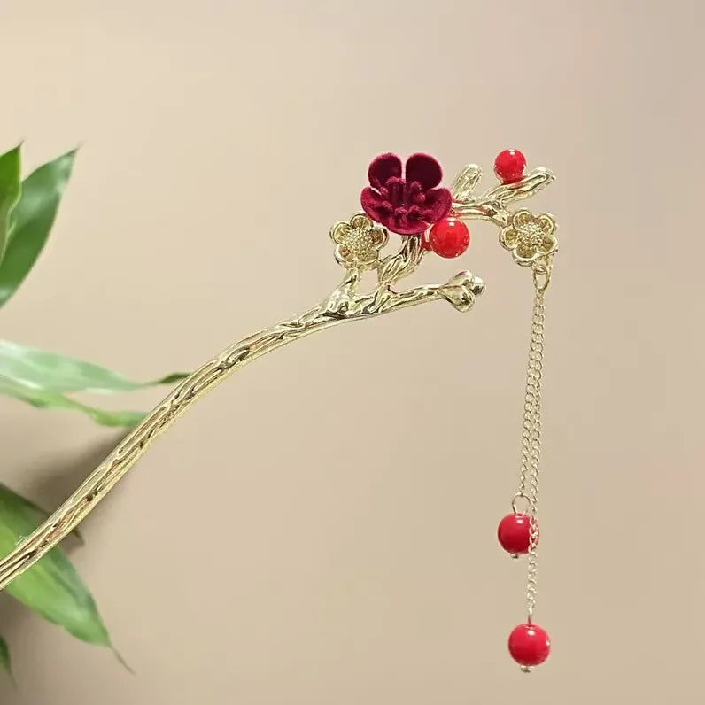 Epingle à cheveux japonaise (18 modèles différents)