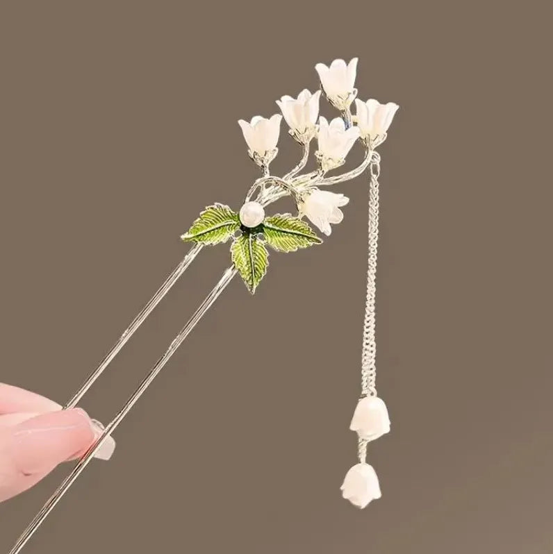 Epingle à cheveux japonaise (18 modèles différents)