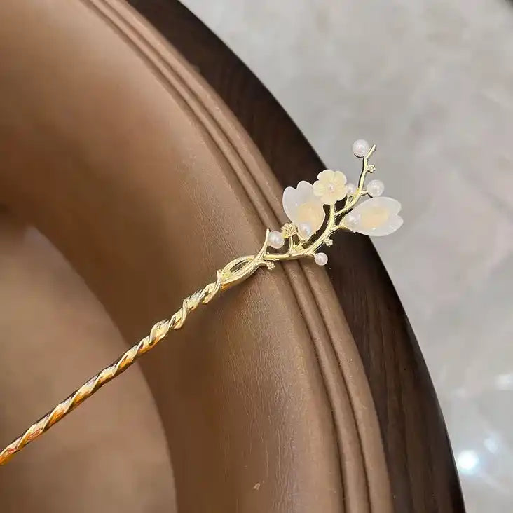 Epingle à cheveux Fleurs de Pêcher
