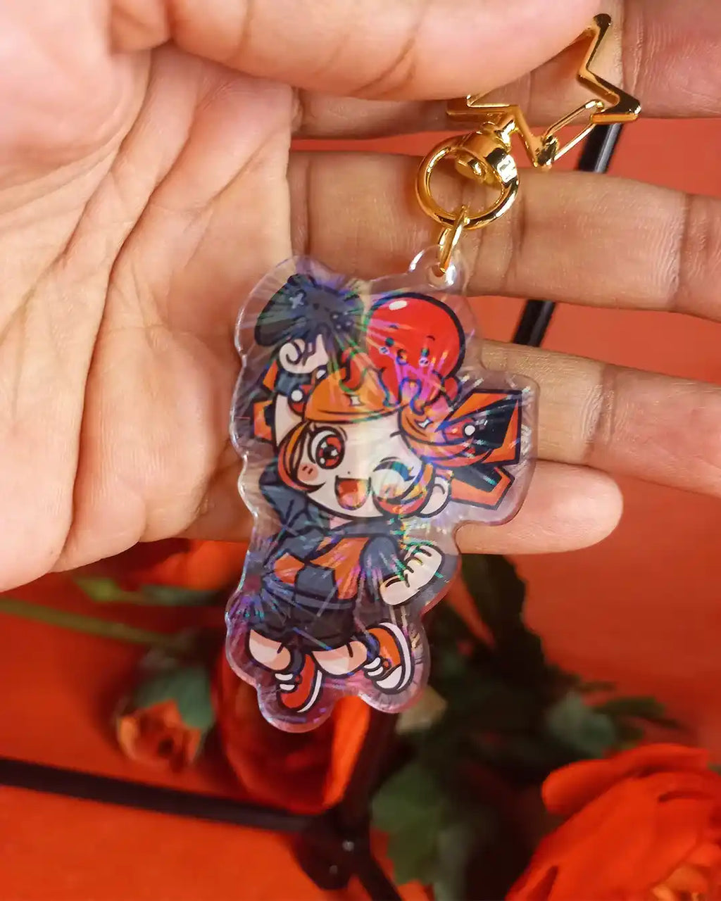 Porte-clé Geekélia et Takoyageek Gamer