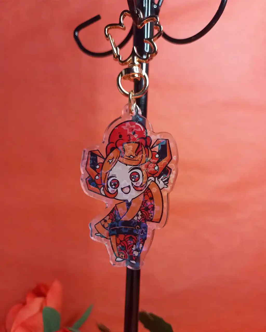 Porte-clé Geekélia et Takoyageek Geisha