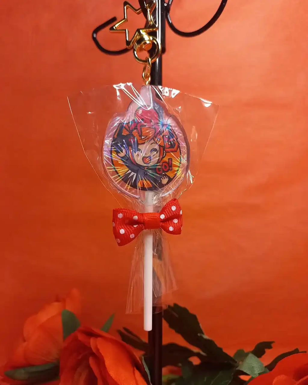 Porte-clé Lollipop Geekélia et Takoyageek Gamer