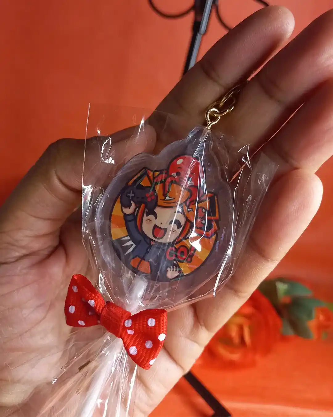 Porte-clé Lollipop Geekélia et Takoyageek Gamer