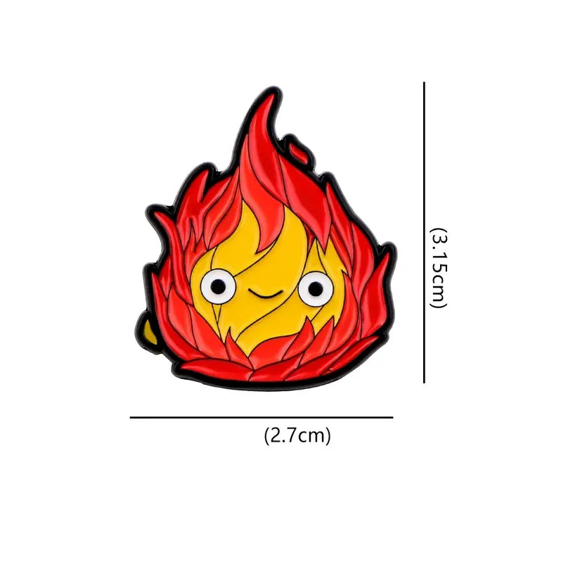 Pin's Calcifer Ghibli #02
