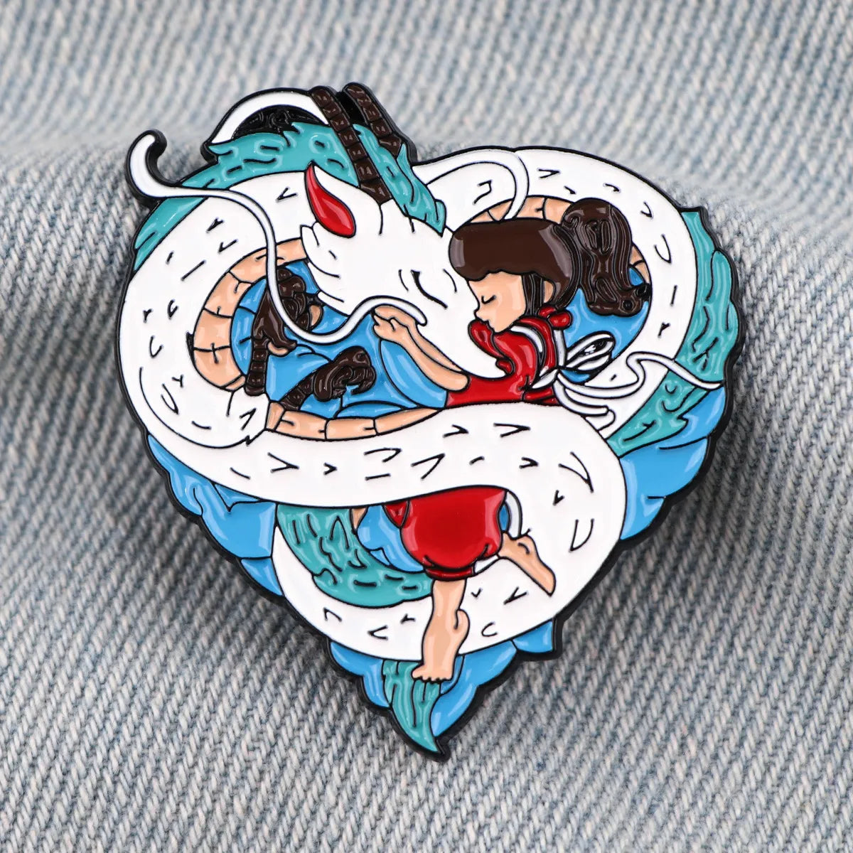 Pin's Chihiro et Haku Ghibli #03