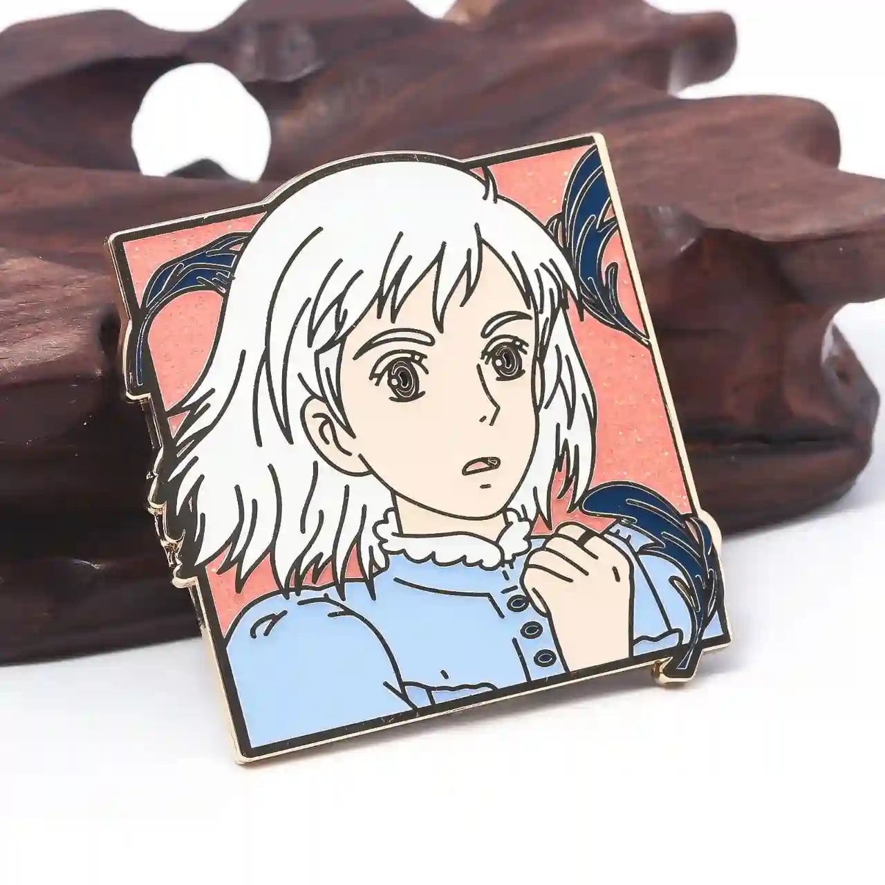 Pin's Ghibli Hauru et Sophie (4 modèles différents)