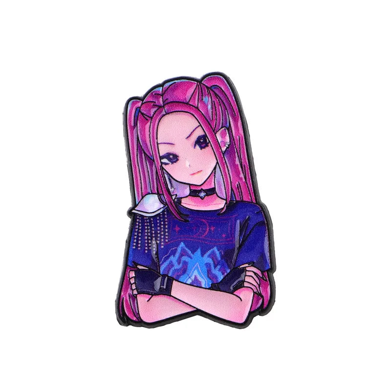 Pin's KPop Demon Hunters (3 modèles au choix)