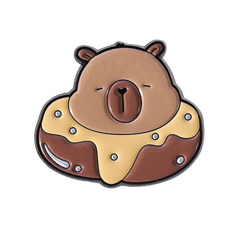 Pin's Capibara (4 modèles différents)