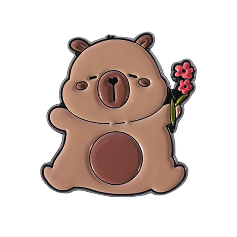 Pin's Capibara (4 modèles différents)