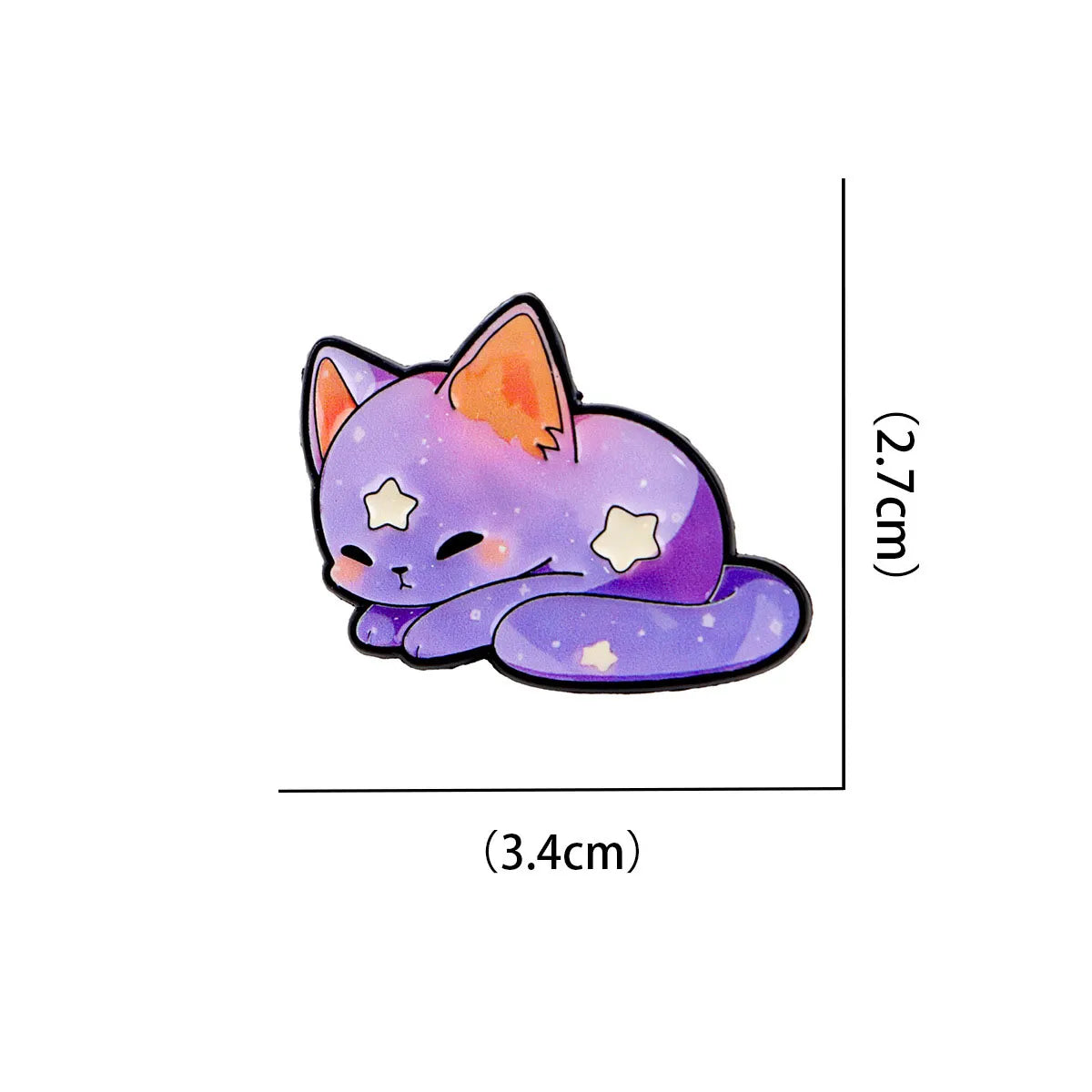 Pin's Chat Galaxie (5 modèles différents)