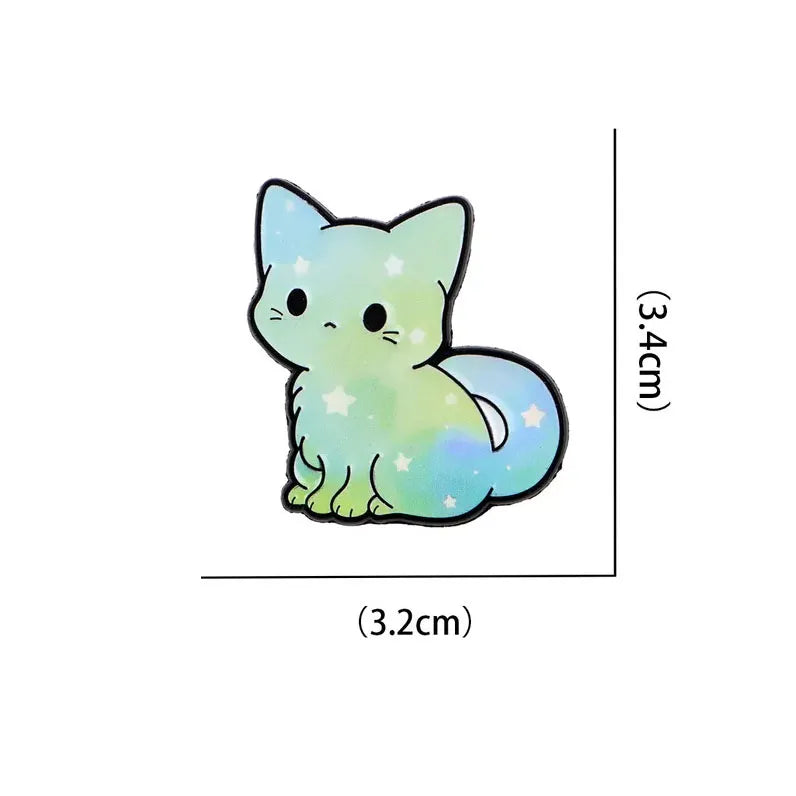 Pin's Chat Galaxie (5 modèles différents)