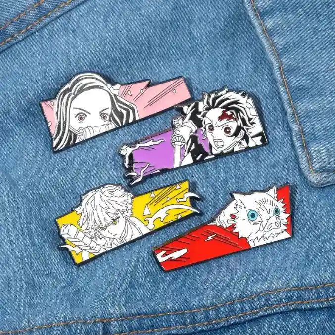 Pin's Demon Slayer #01 (4 personnages différents)