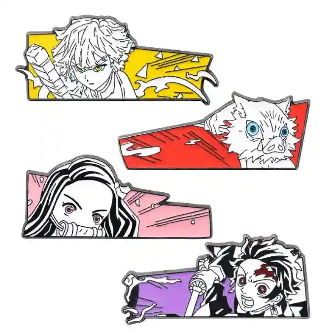 Pin's Demon Slayer #01 (4 personnages différents)