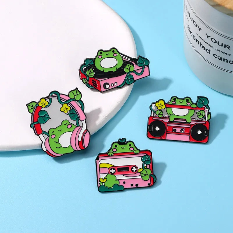 Pin's Grenouilles (3 modèles différents)