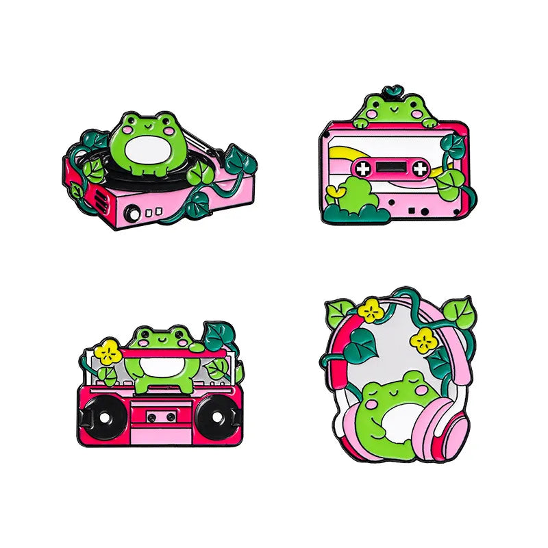 Pin's Grenouilles (3 modèles différents)