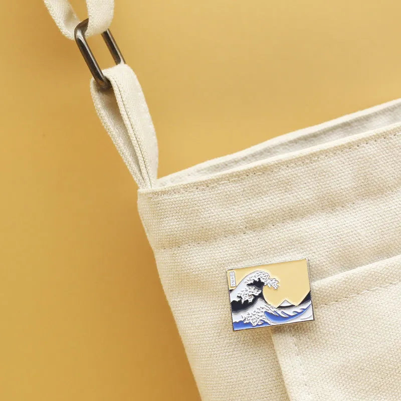 Pin's Vague de Kanagawa