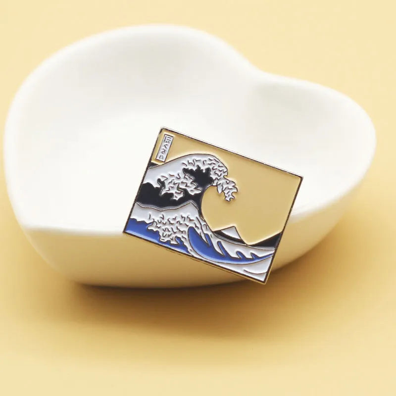 Pin's Vague de Kanagawa