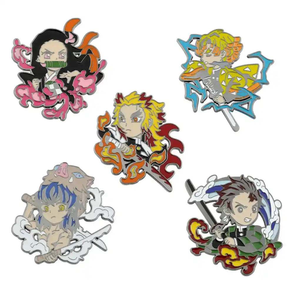 Pin's Demon Slayer #02 (5 personnages différents)