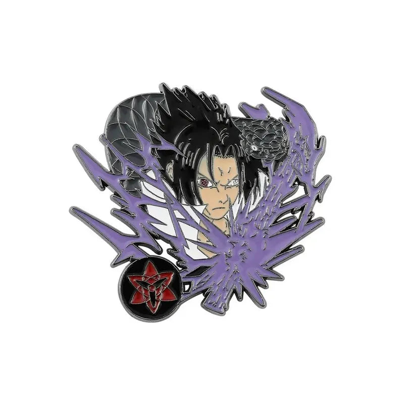 Pin's Sasuke et Aoda Modele 02 - Naruto