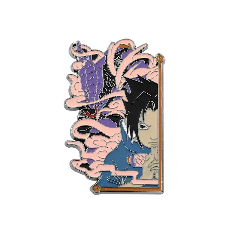 Pin's Sasuke et Aoda Modele 01 - Naruto