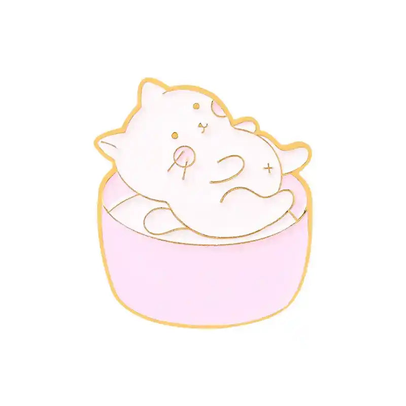 Pin's Milk Cat Love