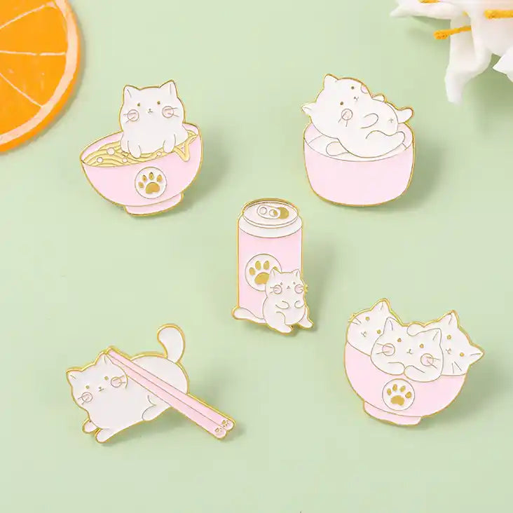 Pin's Milk Cat Love