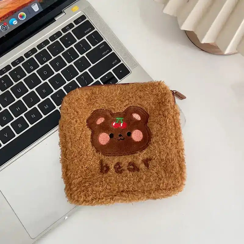 Pochette Peluche Câline