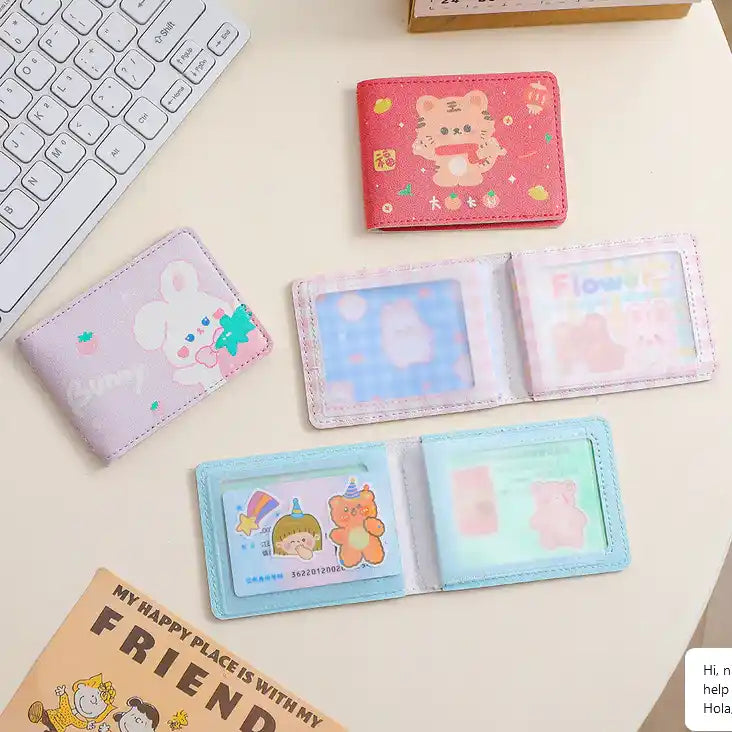 Porte-Carte Color Pop Kawaii