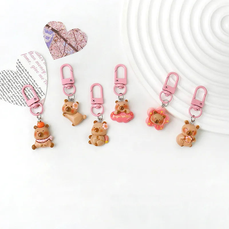 Porte-clé Capibara (6 modèles différents)